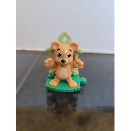 Jouet Incomplet Figurine Kinder Surprise Pâques Dv425 Ours Dans Sa Maison En Fruit 4cm