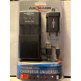 Chargeur Ansmann PhotoCam Vario
