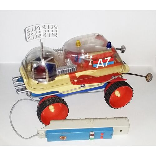 Alpha 7 Gama Sf Science Vaisseau Spatial Rover Moon Voiture Téléguidée