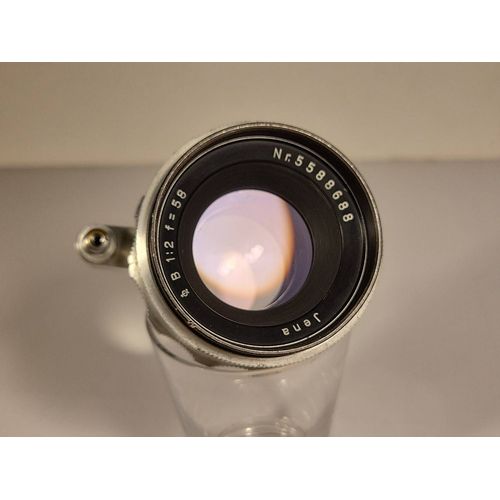 Carls Zeiss Jena B Biotar 58mm 1:2 - Monture EXA Exakta - 58 mm f/2