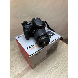 Canon eos 2000d 24.1 mpix + Objectif EF-S 18-55 IS II EF 75-300 F/4-5,6 III + Sac de transport