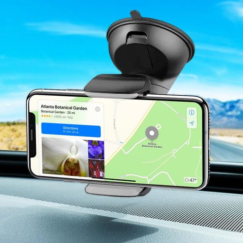 Ershi-Support Telephone Voiture Ventouse Tableau De Bord Pare Brise Universel Valable Pour Les Telephones Portables Avec Ecran Jus[5