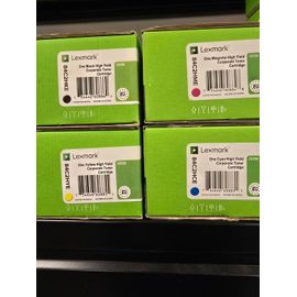 Cartouches,toners Lexmark 84C2HYE. 84C2HME 84C2HKE. 84C2HCE