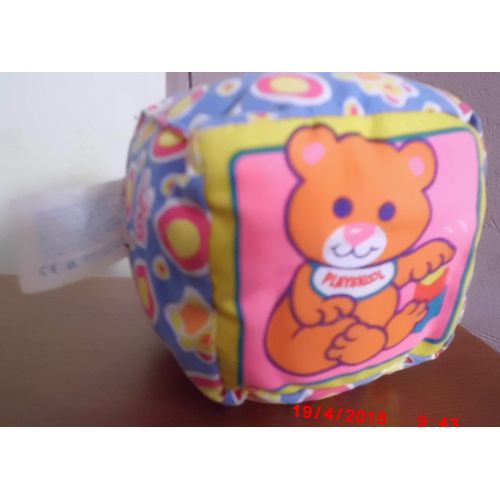 Doudou Cube Pouet Pouet Ours Playskool