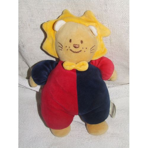 Lion Bengy Bleu Rouge Jaune