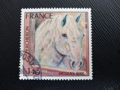 Timbre France Yt 1982 Le Percheron De Jacques Birr 1978 (040209 )