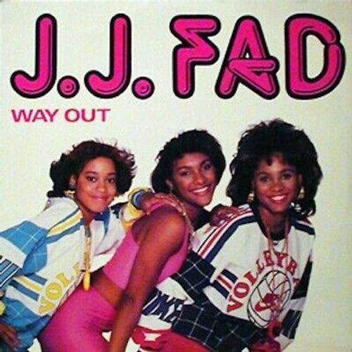 Maxi 45 Tours Vinyl J.J. Fad- Way Out Hip Hop Electro 1988 0-96616 Vinyl 12''