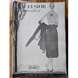 Excelsior Modes N°7 Numéro De Printemps 1931