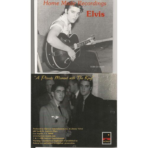 Elvis Presley Home Made Recordings Cd 17 Inédits