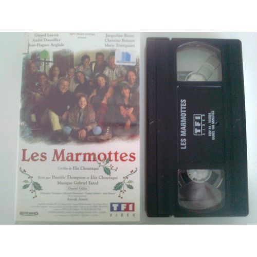 Cassette Vidéo Vhs - Les Marmottes - Virginie Ledoyen