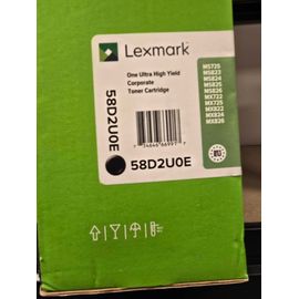 Cartouche, toner Lexmark 58D2U0E