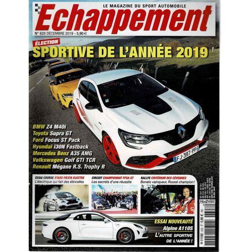 Echappement N°628 Dec 2019 : Sportive De L'annee 2019