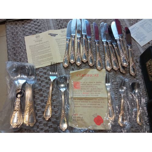 Ménagère Plaqué Or Solingen Modèle Cs -Besteck