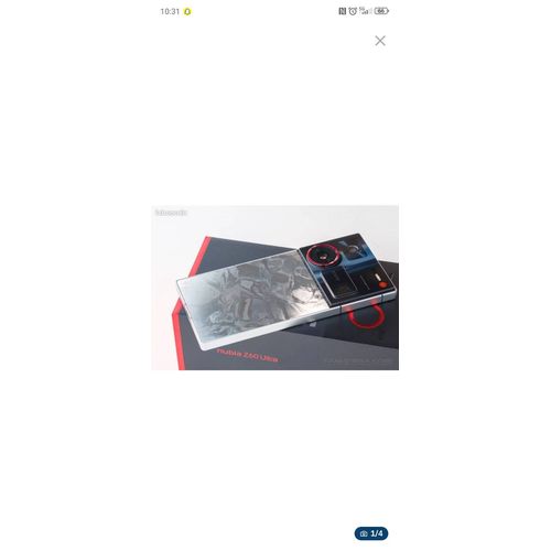 Nubia Z60 Ultra Leading 512 Go Argent