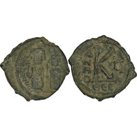 Byzance - Demi Follis - Heraclius Et Heraclius Constantin - K - Thessalonique - Rare - Bc.830 - 24-351