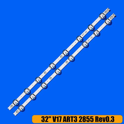 2 PCS For 1 TV 20 pièces bande LED 8led pour 32 ""TV 6916L-2855B 32 V17 8LED 2855A Rev0.0 32LJ510U-ZA 32LJ510V HC320DXN-ABSL1-2143 LC320DXE(FK)(A2) ""Nipseyteko®""