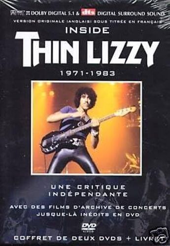 Inside Thin Lizzy 1971-1983 (Coffret 2 Dvd + Livret 48 Pages Photos Rares Et Détail Des Titres)