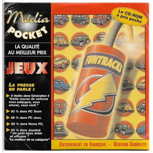 Fun Tracks (Course De Voitures) Media Pocket Cd-Rom Pc