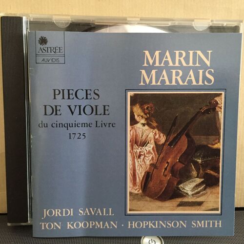 Marin Marais, Pièces De Viole Du Cinquième Livre 1725. Jordi Savall, Ton Koopman, Hopkinson Smith. Astrée