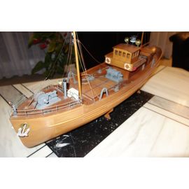 Maquette Chalutier "Le Marsouin" Type 24 M