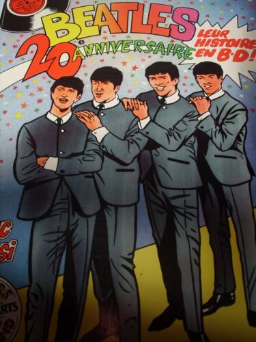 Beatles Vingtieme Anniversaire Leur Histoire En B.D.