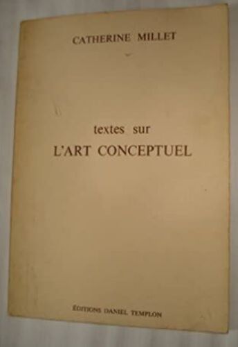 Textes Sur L'art Conceptuel