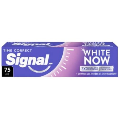Dentifrice White Now Time Correct Signal 75ml 
