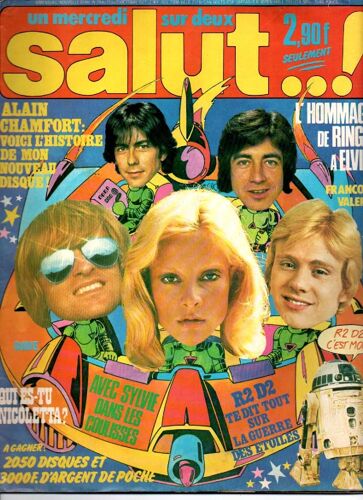 Salut 29 1977 La Guerre Des Etoiles/Chamfort /Vartan/Dave/Francois Valery/Alain Dayan/Ringo/Bonnardot/Nicoletta/Cabrel