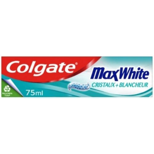 Dentifrice Max White Blancheur Microbille Colgate 75ml 