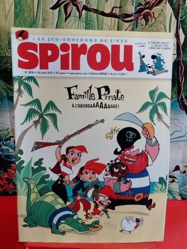 Spirou Magazine, N° 3876, 2012