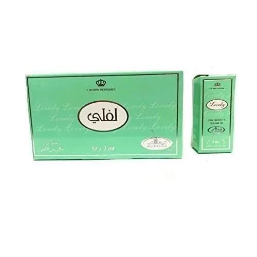 Pack De 12 Musc Parfum Al Rehab Lovely 3ml 100% Huile 