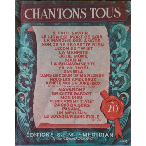 Chantons Tous N°20