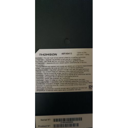 Thomson 48FA5413 - 48" - Téléviseur 122cm