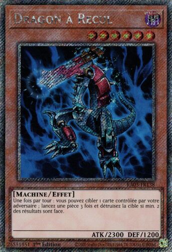Yu Gi Oh Ra03 Fr138 Dragon À Recul Platinum Secrete