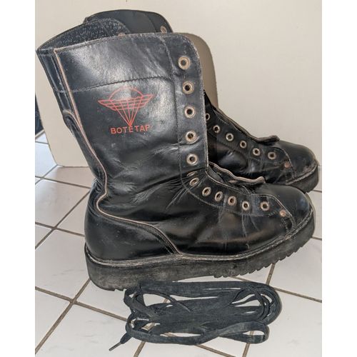 Bottes Saut Parachutiste Botetap Vintage