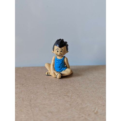 Figurine Pvc Il Était Une Fois L'homme Pierrot Edigrafic Delpi 1983 Vintage