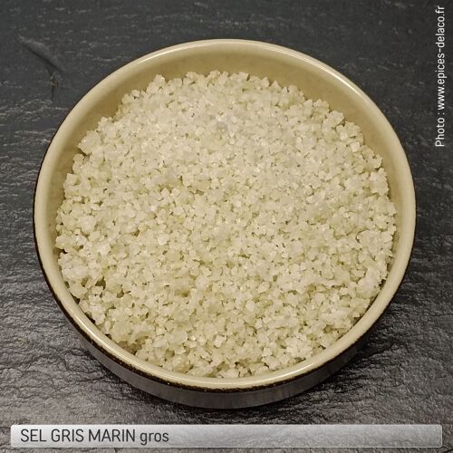 Sel Gris Marin - Gros - Assaisonnement - 300g - L