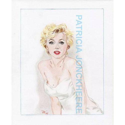Marilyn Monroe Portrait Couleur