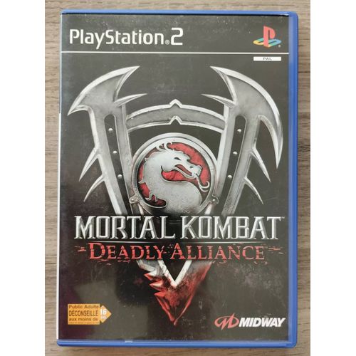 Playstation 2 Ps2 - Mortal Kombat Deadly Alliance Complet/ M3