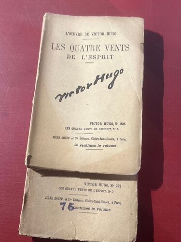 Les Quatre Vents De L’Esprit - N° 5 Et 7 - Victor Hugo 