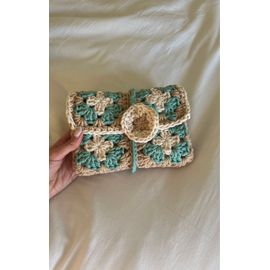 Pochette protège porte livre en coton blanc beige à motif très rose carmine fait main / Hand-made white cotton book holder protector pattern