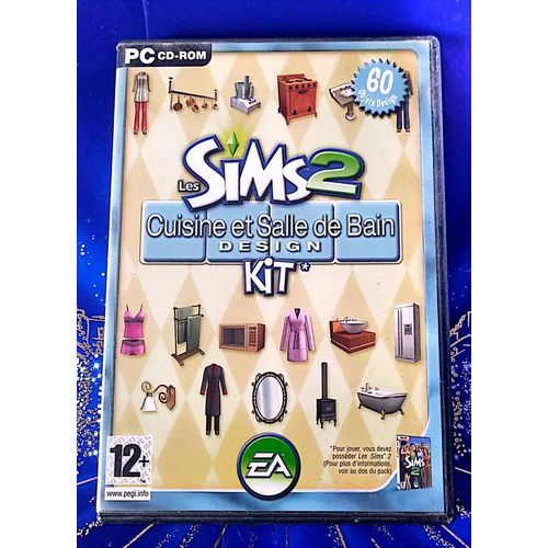 Les Sims 2 Cuisine Et Salle De Bain Design Pc Kit / Jeu Complet/ 48/M3