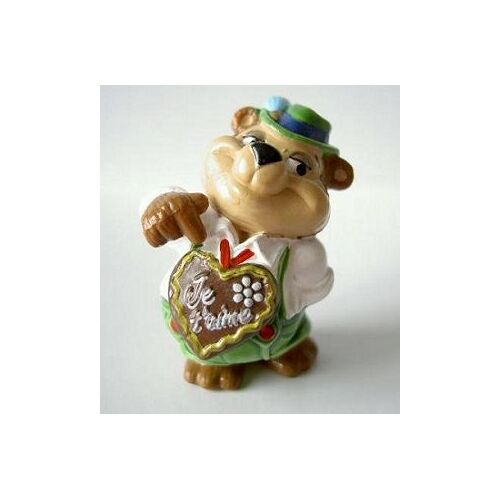 Figurine Thomas Mour - Série Les Ours Bavarois À La Foire (Kinder 1999)