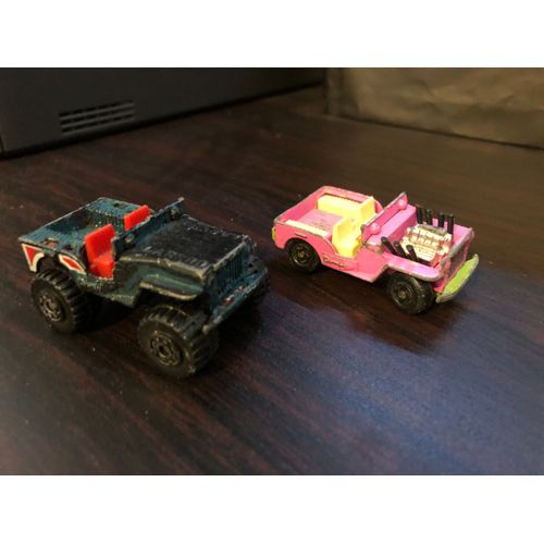 Lot De 2 Jeep Matchbox