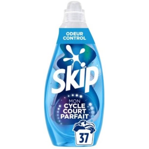 Lessive Liquide Mon Cycle court parfait Odeur Control SKIP x37 1,48L