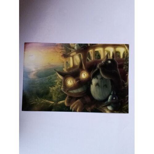 Carte Postale Mon Voisin Totoro 14 X 9,5cm Studio Ghibli Miyazaki Cinéma Animé