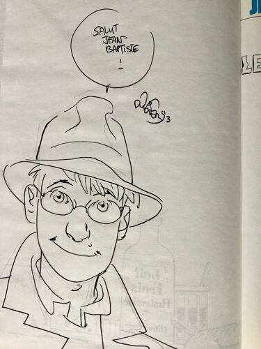 Dodier - Dessin Original De Jérôme K. Jérôme Bloche