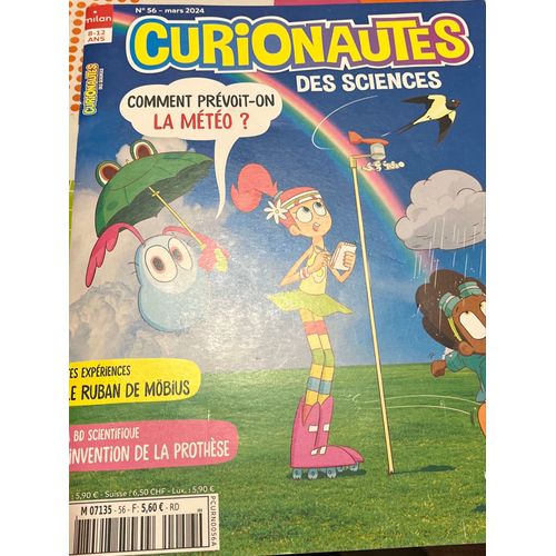 Curionautes Des Sciences . Numéro 56 Avril 2024