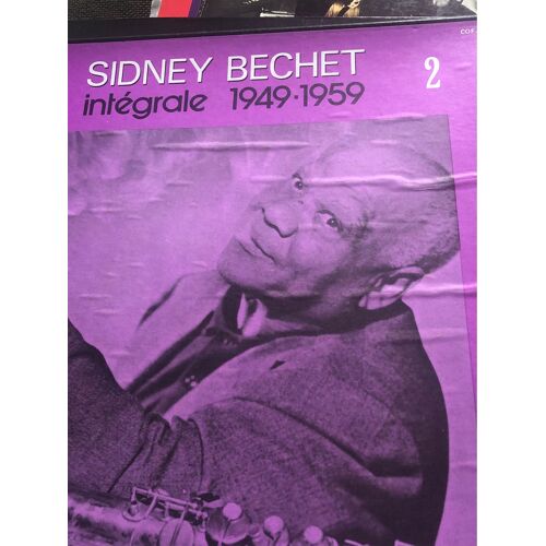 Coffret 3 Vinyles Sidney Bechet Intégrale 1949 1959 Vol 2 Cof.22