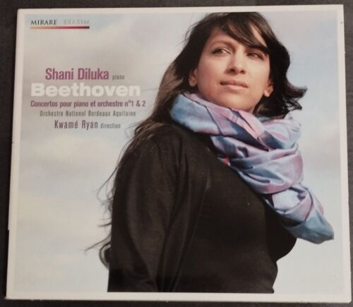 Beethoven Concertos Pour Piano Et Orchestre 1 Et 2 Cd Shani Diluka Kwamé Ryan Direction D'orchestre